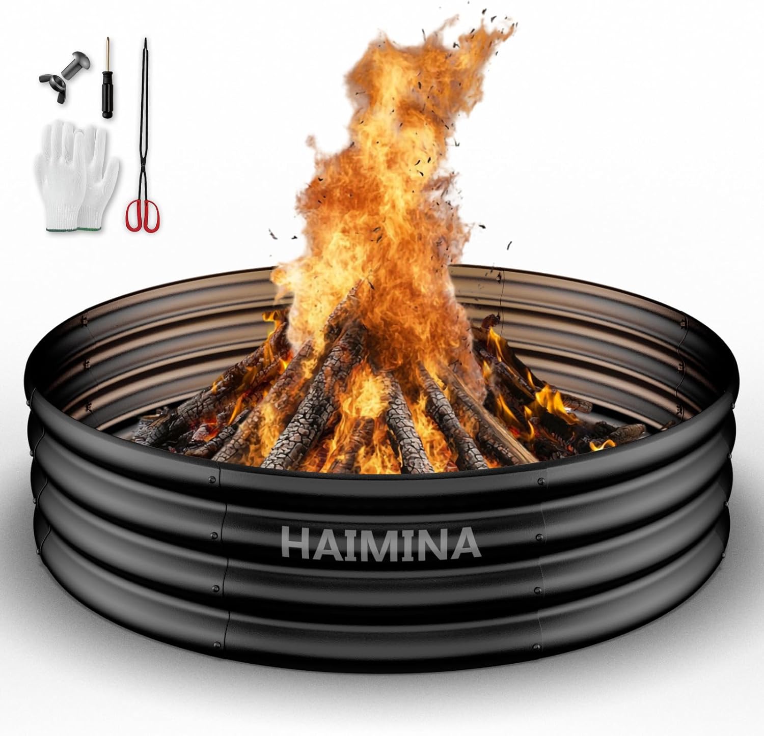 Anillo para Fogata de 36 Pulga - Outdoor Camping Fire Pit reseña y precio