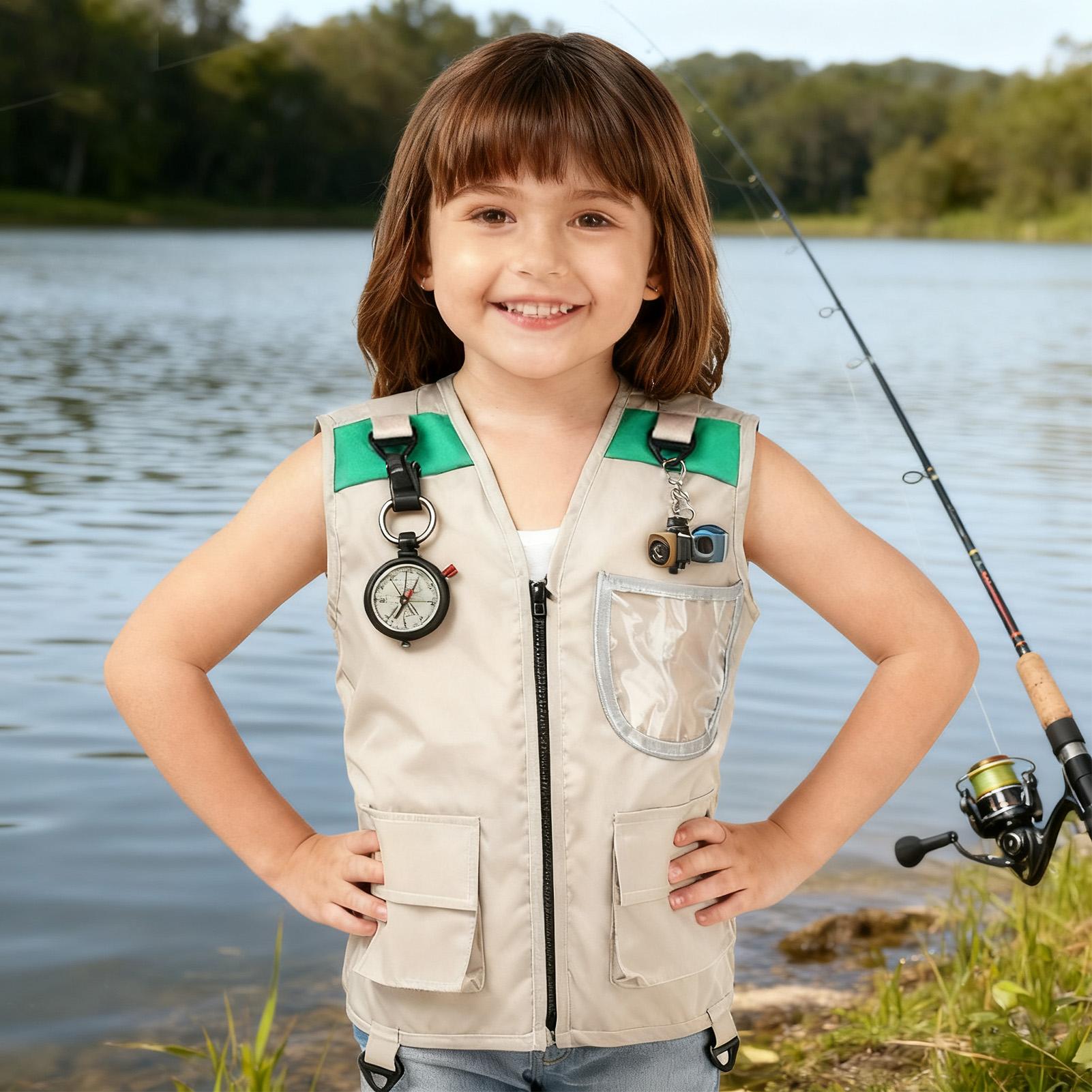 Chaleco de carga para niños, c - Outdoor Camping Kids Activities reseña y precio