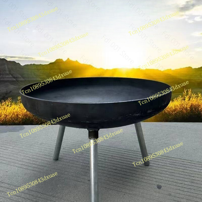 Brasero de Hierro Fundido Gran - Outdoor Camping Fire Pit reseña y precio