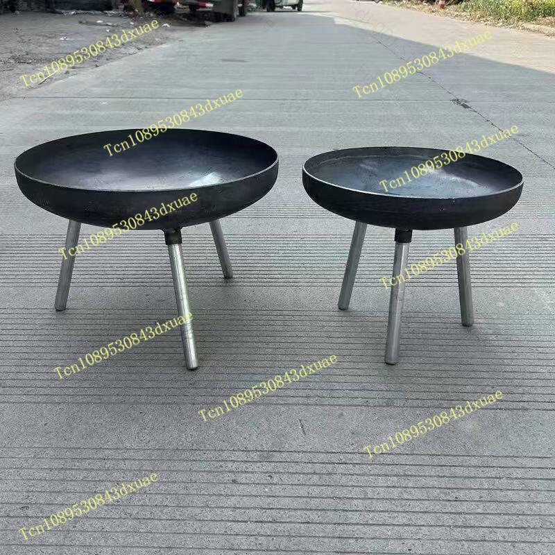 Brasero de Hierro Fundido Gran - Outdoor Camping Fire Pit reseña y precio