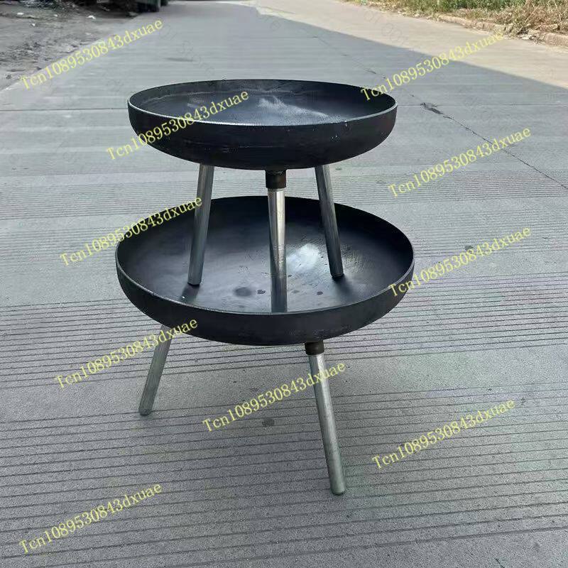 Brasero de Hierro Fundido Gran - Outdoor Camping Fire Pit reseña y precio