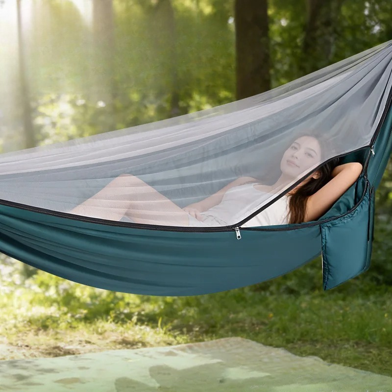 Hamaca ligera para acampar con - Outdoor Camping Hammock reseña y precio