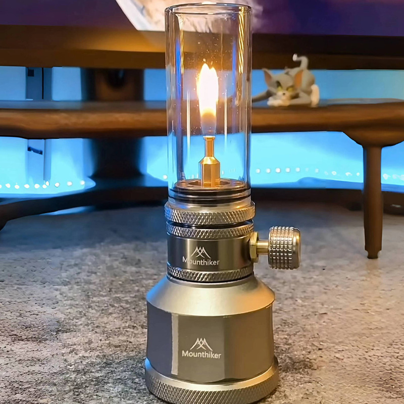 Lámpara de gas para acampar, l - Outdoor Camping Fire Pit reseña y precio