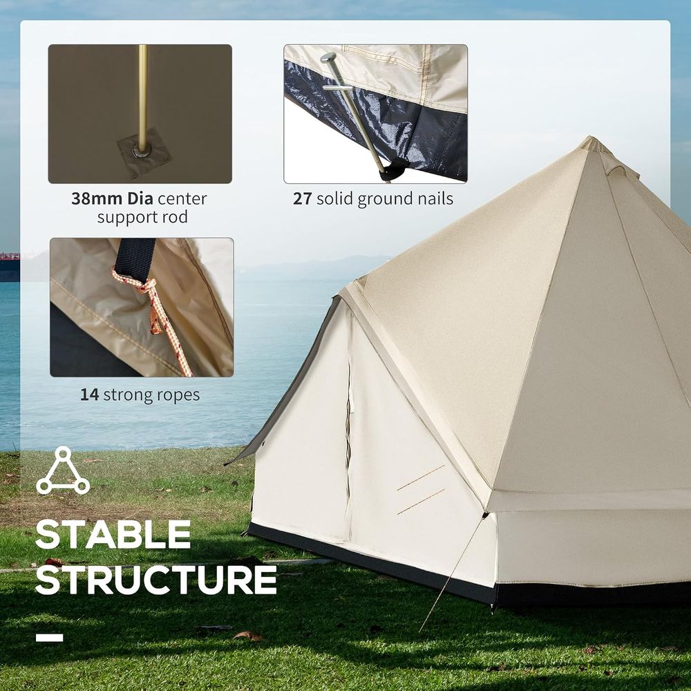Carpa de Glamping Espaciosa pa - Outdoor Camping And Glamping reseña y precio