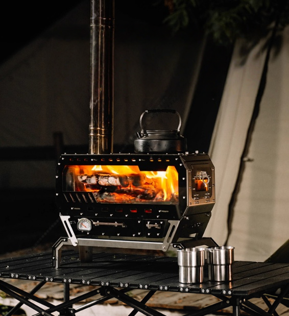 Estufa de leña de nuevo diseño - Outdoor Camping Wood Stove reseña y precio
