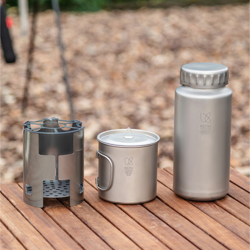 Juego de Camping KEITH de Tita - Outdoor Camping Wood Stove reseña y precio