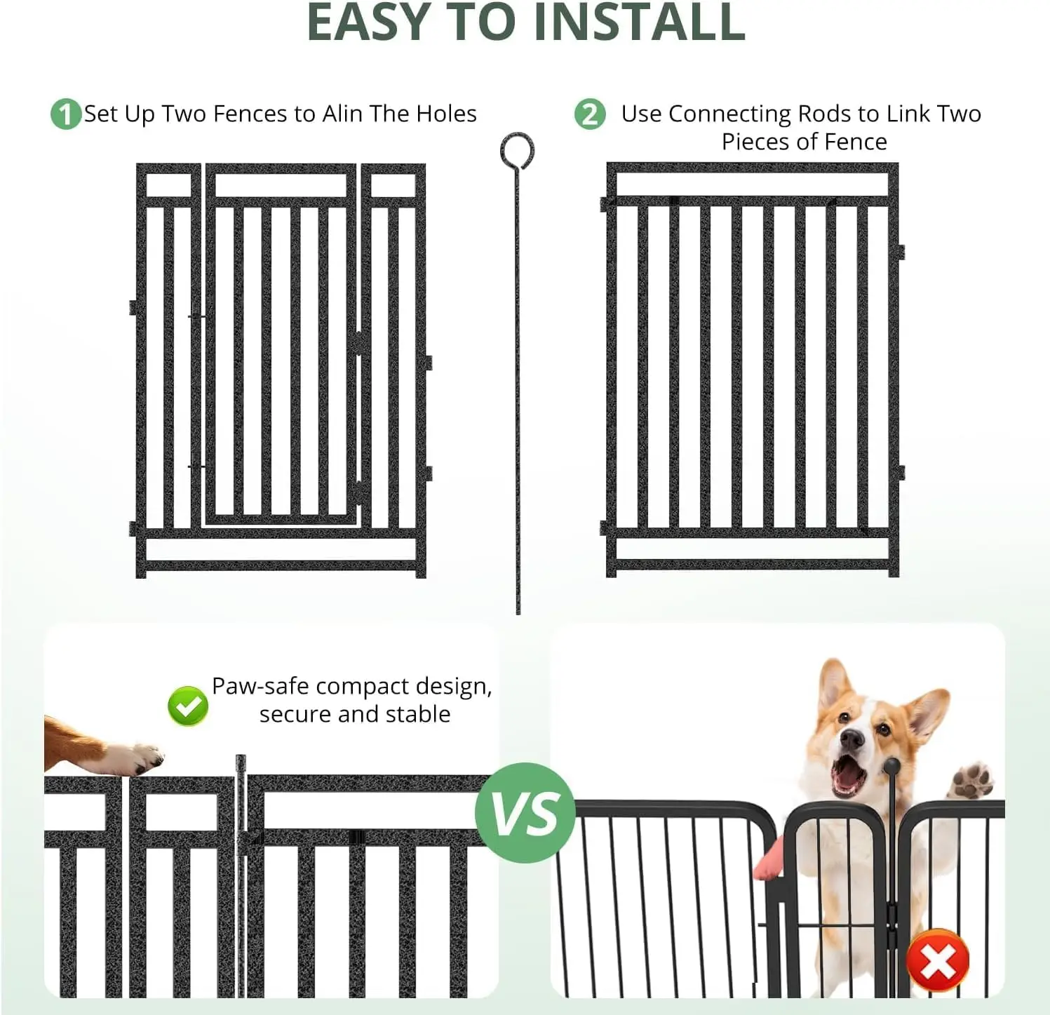 Corral para Perros de Interior - Outdoor Camping Dog Fence reseña y precio