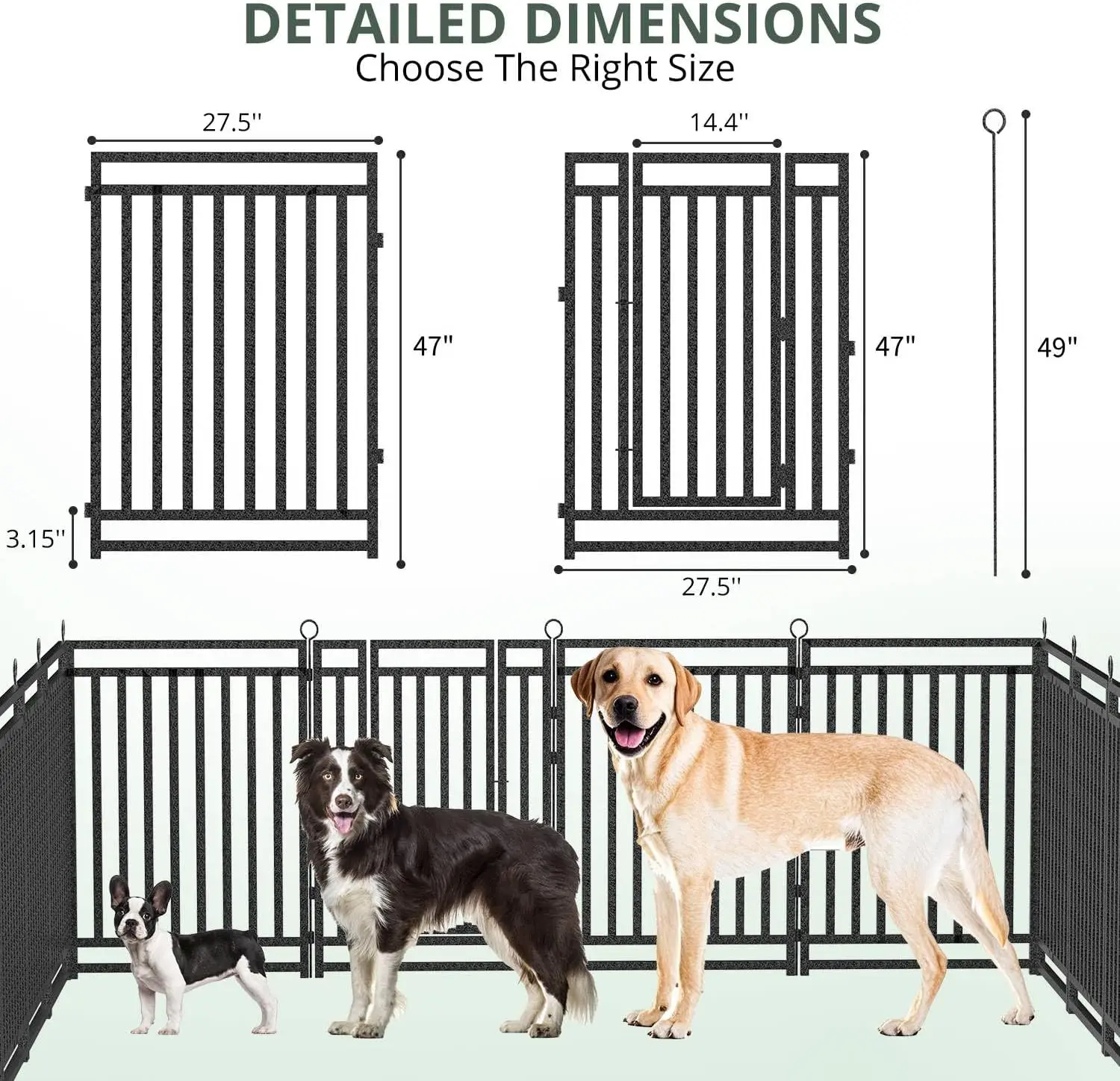 Corral para Perros de Interior - Outdoor Camping Dog Fence reseña y precio