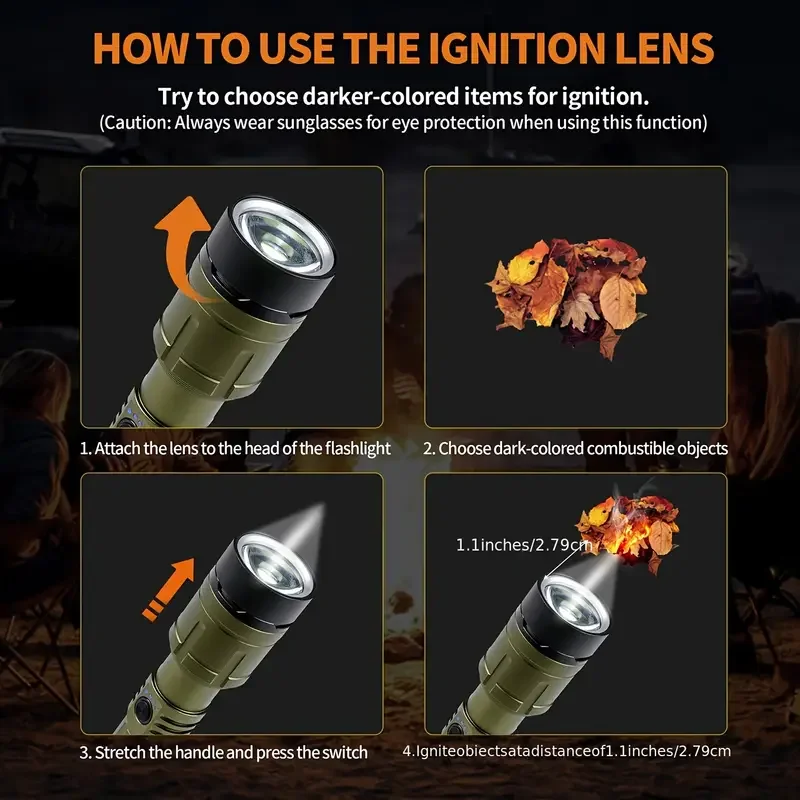 Linterna ultrapotente, lintern - Outdoor Camping Accessories reseña y precio