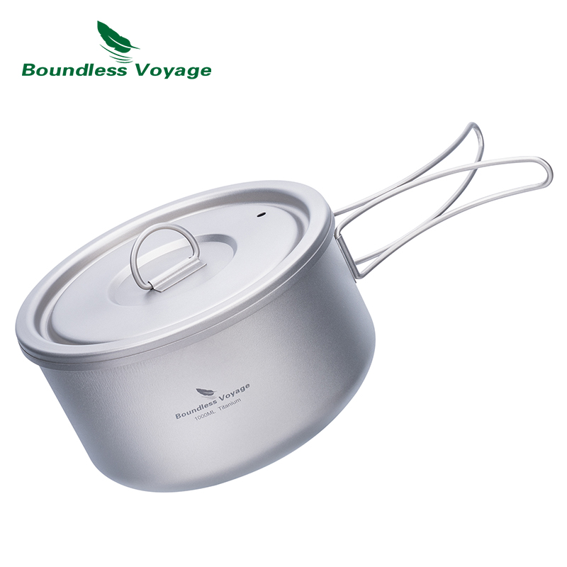 Olla de Camping de titanio Bou - Outdoor Camping Cooking Set reseña y precio