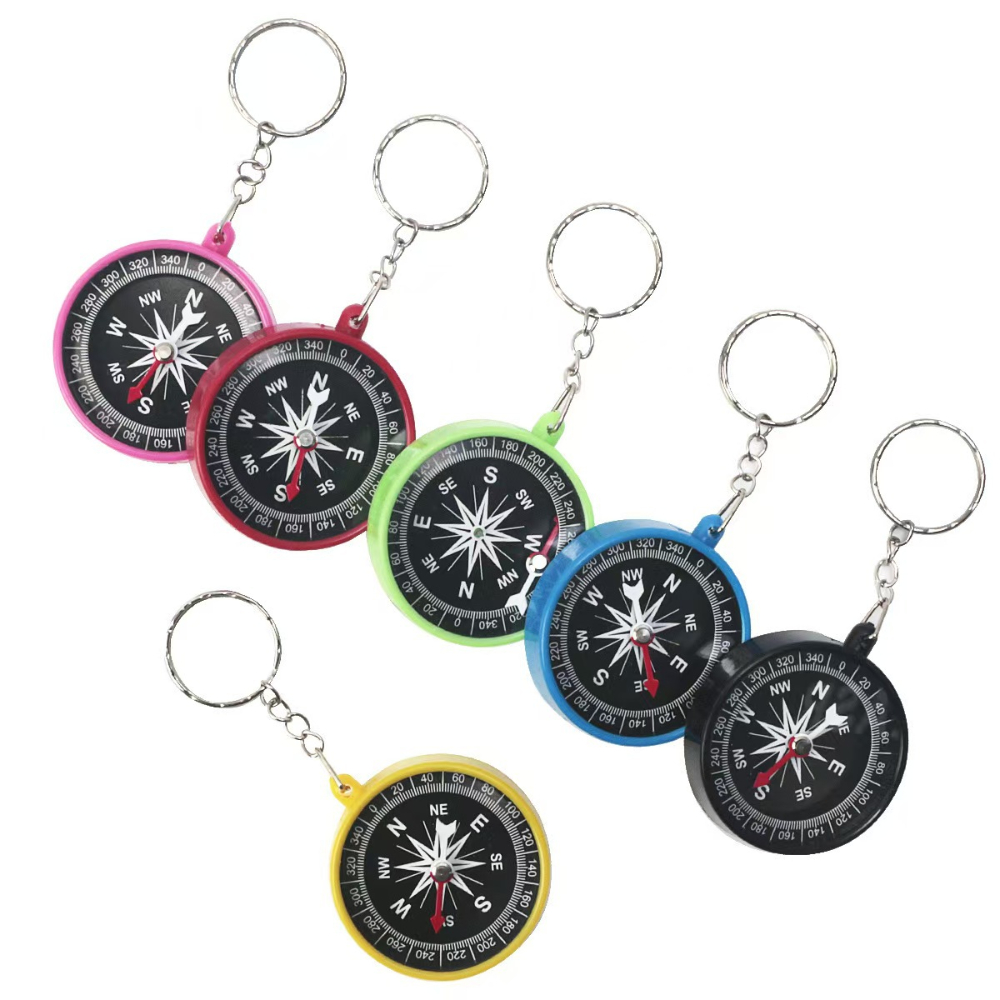 Brújula de Plástico Multicolor - Outdoor Camping Kids Activities reseña y precio