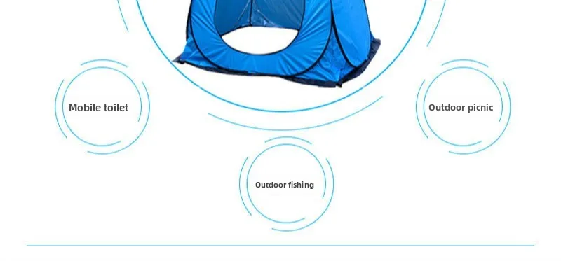Carpa de ducha, carpa para cam - Outdoor Camping Toilet Tent reseña y precio