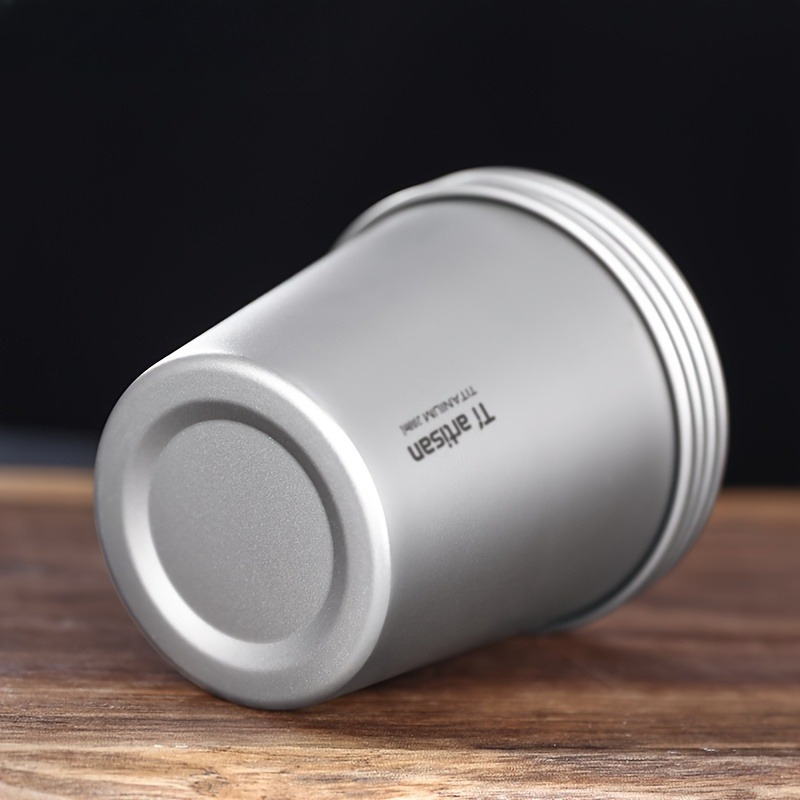 Taza de titanio de 200ml para  - Outdoor Camping Utensils reseña y precio