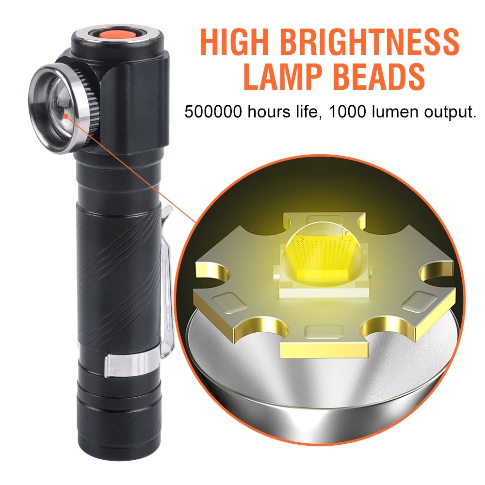 LED Súper Brillante 90 °   Lin - Headlamp reseña y precio