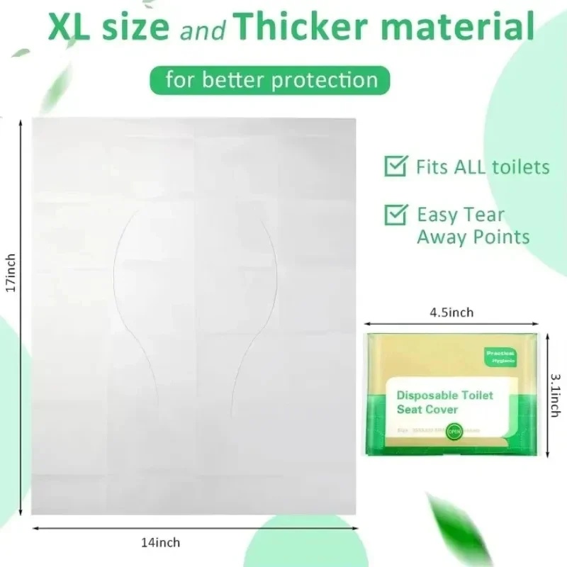 10-100 Unidades de Fundas Dese - Outdoor Camping Toilet reseña y precio