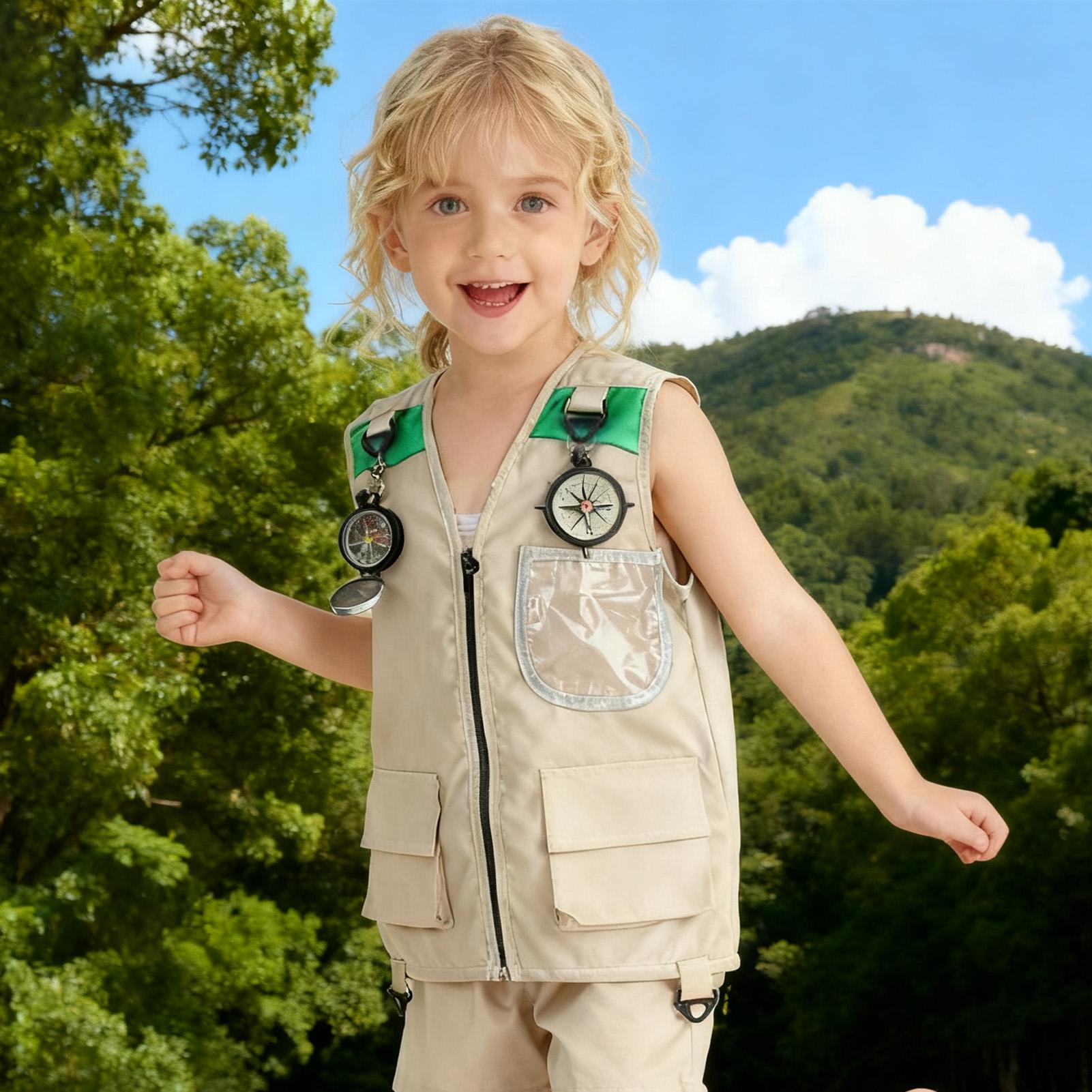 Chaleco de pesca para niños, c - Outdoor Camping Kids Activities reseña y precio