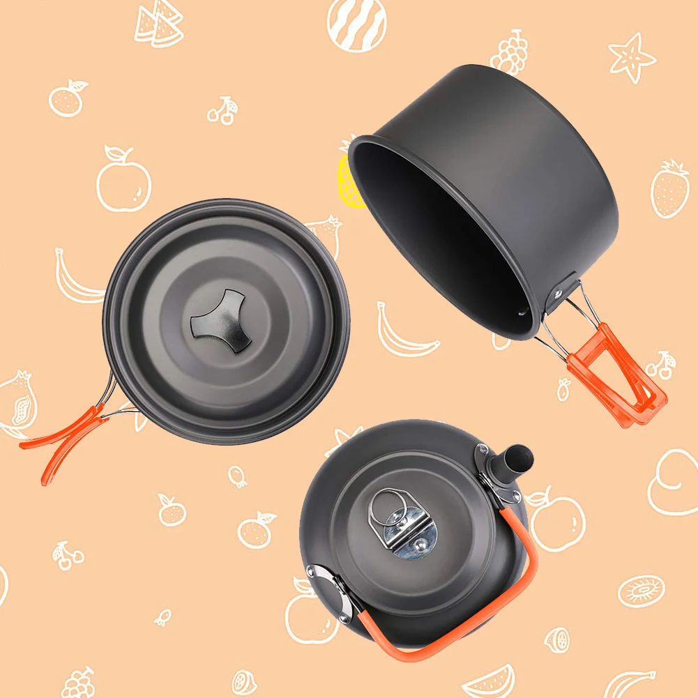 Kit de utensilios de cocina pa - Outdoor Camping Utensils reseña y precio